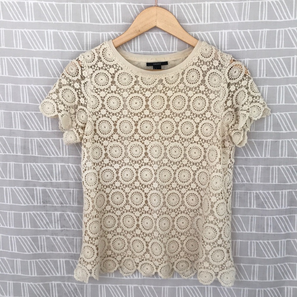 Forever 21 Lace Blouse